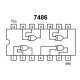 TTL-LOGIIKKAPIIRI XOR 7486 HCT-PERHE DIP14