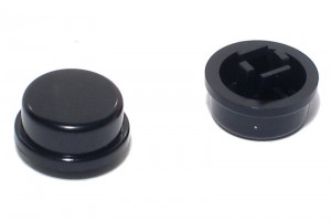 ROUND KEY SWITCH CAP BLACK