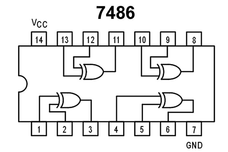 Image result for 7486 IC