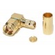 SMA-CONNECTOR Reverse MALE CRIMP ELBOW FOR RG58 CABLE