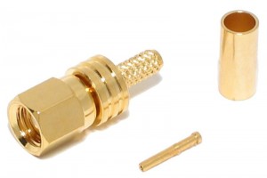 SMC CONNECTOR FEMALE CRIMP FOR RG316/174 CABLE