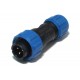 PLUG MALE 3-PIN IP68