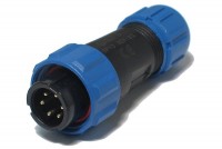 PLUG MALE 6-PIN IP68