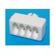 SCHUKO SPLITTER 4 x EURO