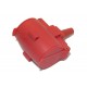 SCHUKO OUTLET 2X OUTDOOR USE IP44 (red)