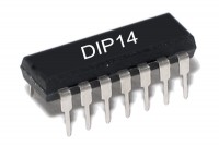 TTL-LOGIIKKAPIIRI NAND 7420 LS-PERHE DIP14