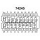 TTL-LOGIC IC BUS 74245 LS-FAMILY DIP20