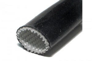 INSULATING SLEEVE GLASS FIBER/SILICONE 220°C Ø10mm