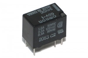 MINIATURE RELAY SPDT 1A 24VDC