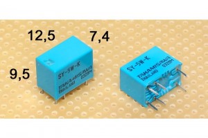 MINIATURE RELAY SPDT 1A 5VDC