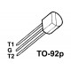 TRIAC 1A 600V 3mA TO92