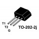 TRIAC 4A 400V 25mA TO202-2