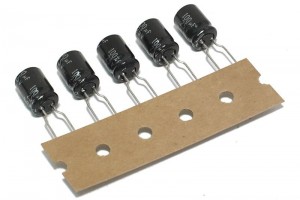 OUTSALE ELECTROLYTIC CAPACITOR NP 100µF 25V 105°C 5pcs