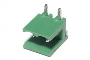 PLUGABLE TERMINAL BLOCK SOCKET ANGLED 2X R5,08