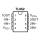 MIKROPIIRI OPAMPD TL062 SO8