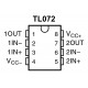 MIKROPIIRI OPAMPD TL072 SO8