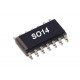 INTEGRATED CIRCUIT OPAMPQ TL074 SO14