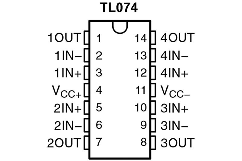 Tl064cn схема включения