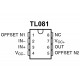 INTEGRATED CIRCUIT OPAMP TL081