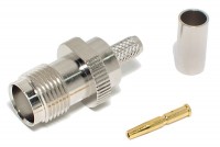 TNC CONNECTOR FEMALE CRIMP RG58