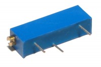 22-TURN TRIMMER RESISTOR: 100ohm