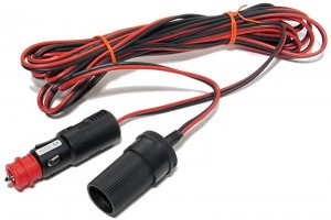 CIGARETTE LIGHTER EXTENSION CABLE 4m