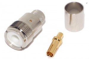 UHF CONNECTOR FEMALE CRIMP RG213