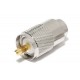 UHF CONNECTOR MALE SOLDERABLE RG213
