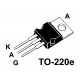 THYRISTOR 25A 800V 40/50mA TO220