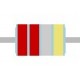 METALLIKALVOVASTUS 0,6W: 0,22ohm