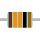 METAL FILM RESISTOR 0,6W: 133ohm