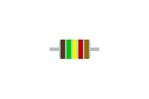 METAL FILM RESISTOR 0,6W: 15,4kohm
