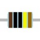 METAL FILM RESISTOR 0,6W: 1,0Mohm