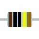 METALLIKALVOVASTUS 0,6W: 1,0Mohm