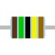 METAL FILM RESISTOR 0,6W: 1,5Mohm