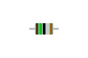 METAL FILM RESISTOR 0,6W: 1,5ohm