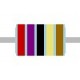 METAL FILM RESISTOR 0,6W: 27ohm