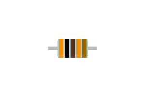 METAL FILM RESISTOR 0,6W: 301kohm