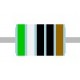 METAL FILM RESISTOR 0,6W: 590ohm