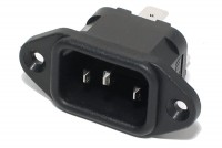 IEC C14 POWER ENTRY SOCKET