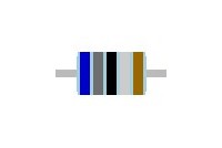 METALLIKALVOVASTUS 0,6W: 6,8ohm