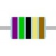 METAL FILM RESISTOR 0,6W: 75ohm