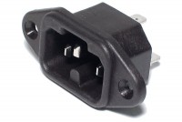 IEC C16A POWER ENTRY SOCKET 155°C