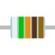 METAL FILM RESISTOR 0,6W: 9,53kohm