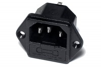 IEC C14 POWER ENTRY SOCKET +FUSE HOLDER