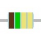 METALLIOKSIDIKALVOVASTUS 1W: 1,5ohm