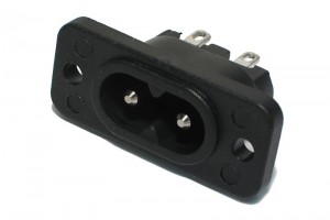 IEC C8 (EURO) PANEL SOCKET