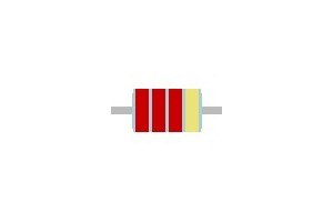 METALLIOKSIDIKALVOVASTUS 1W: 2,2kohm