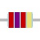 METALLIOKSIDIKALVOVASTUS 1W: 2,7kohm