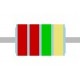 METALLIOKSIDIKALVOVASTUS 1W: 2,2Mohm